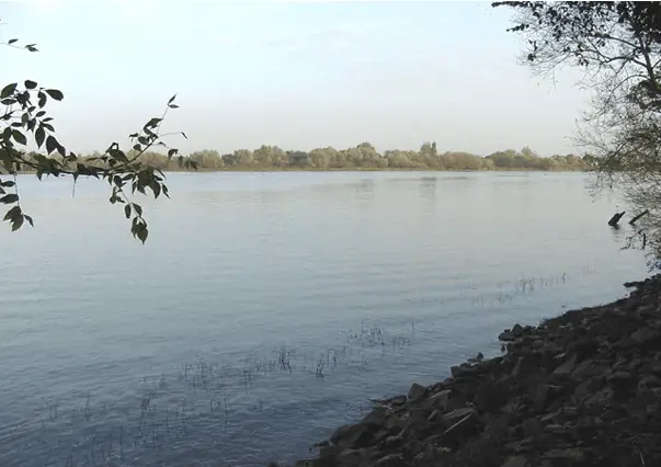 Vue du lieu de pêche : La Loire
